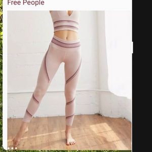 Free People Movement Pink Leggings